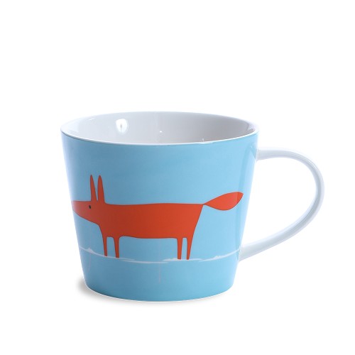 XL Bucket Mug Mr Fox Duckegg & Orange